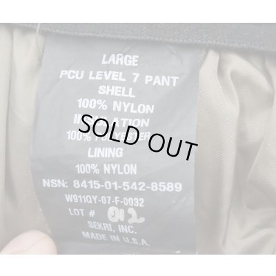 画像3: 米軍SEKRI製PCU Lv7パンツLARGE