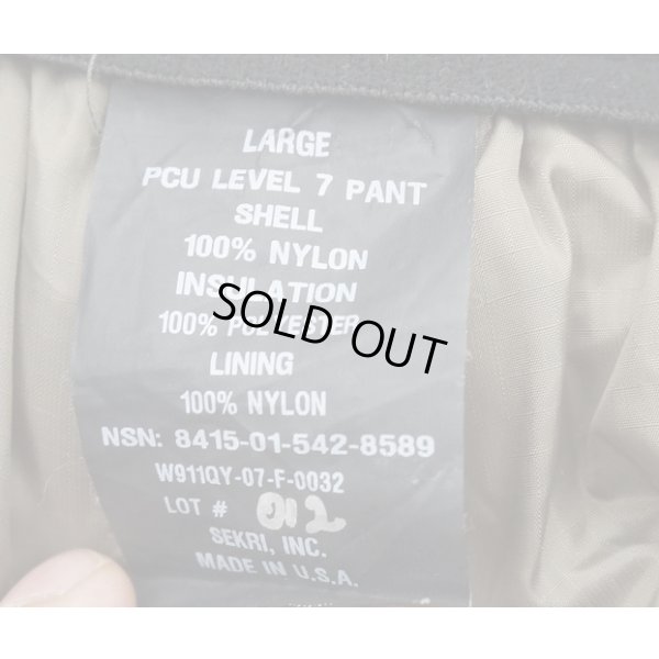 画像3: 米軍SEKRI製PCU Lv7パンツLARGE