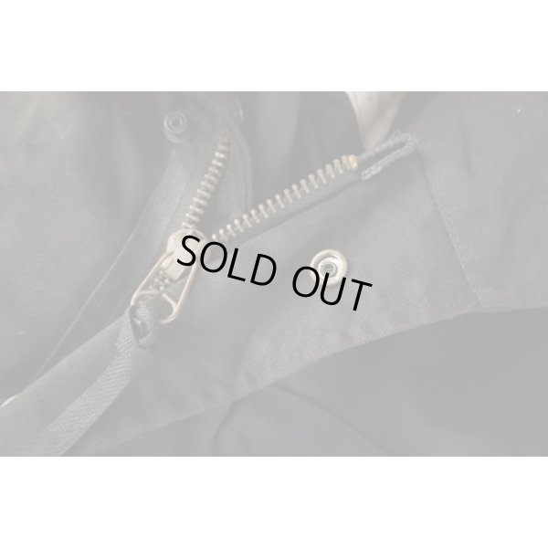 画像4: 米軍放出？米法執行機関放出？M65フィールドジャケット黒ブラスジッパータイプMEDIUM-REGULAR