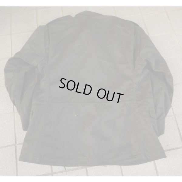 画像2: 米軍放出？米法執行機関放出？M65フィールドジャケット黒ブラスジッパータイプMEDIUM-REGULAR