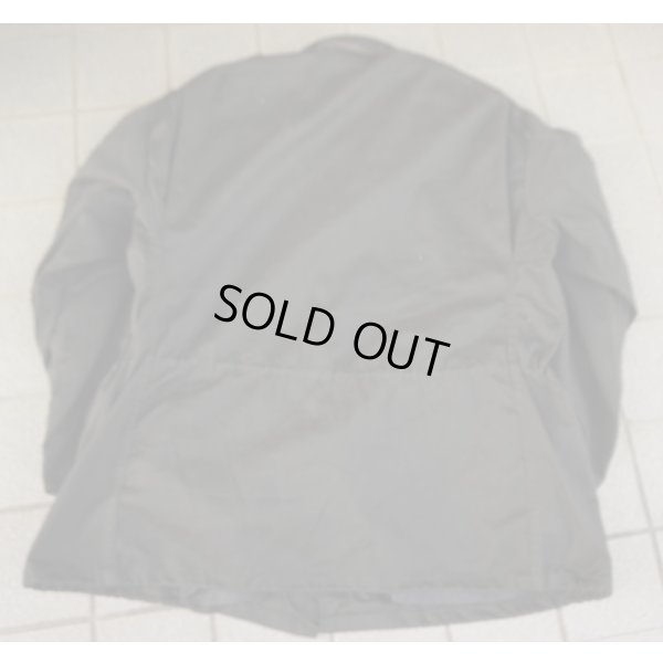 画像2: 米軍放出？米法執行機関放出？M65フィールドジャケット黒ブラスジッパータイプX-LARGE-LONG