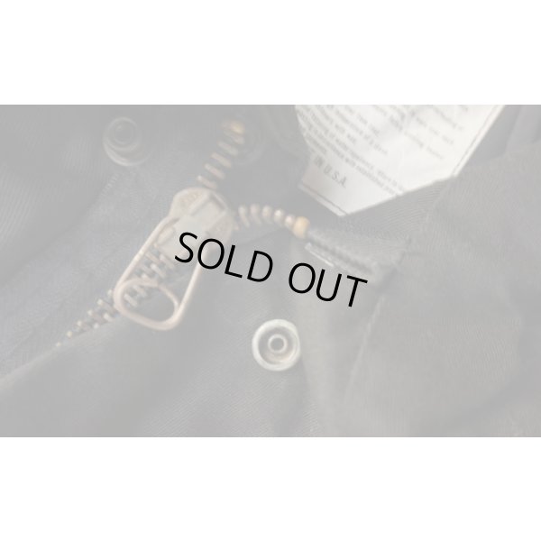 画像3: 米軍放出？米法執行機関放出？M65フィールドジャケット黒ブラスジッパータイプX-LARGE-LONG