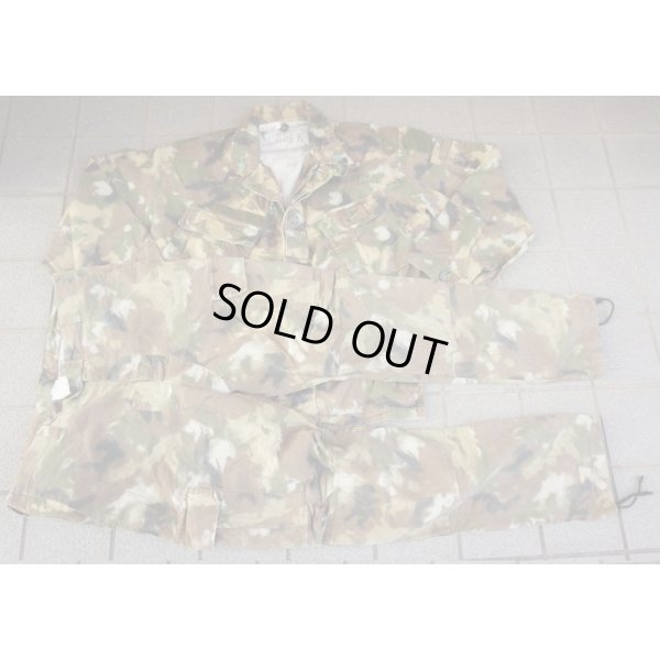 画像1: イタリア海軍サンマルコ（海兵隊）用迷彩 戦闘服 上下セットLarge