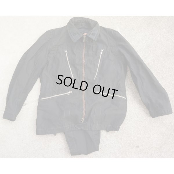 画像1: スウェーデン軍タンカースジャケット黒サイズC48