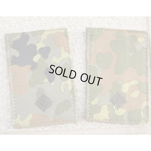画像1: ドイツ連邦軍（ドイツ軍）少尉フレクター+黒 階級章2枚セット新品（他階級も取り寄せ可）