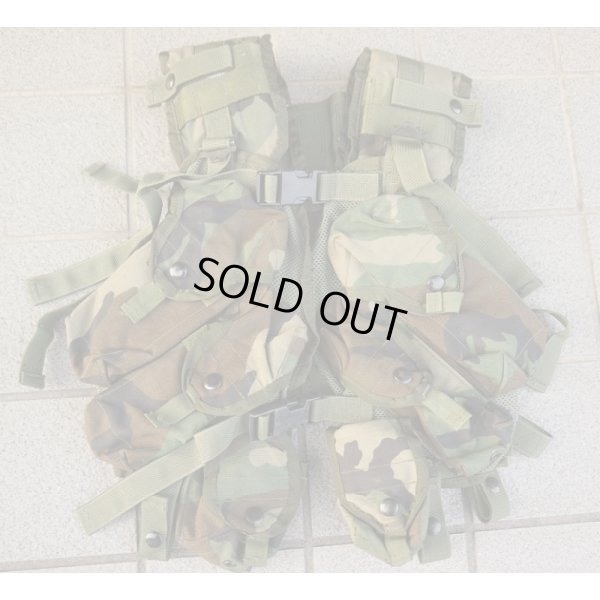 画像1: 米軍IIFS LBVタクティカルベスト2ndタイプ(後期型)ウッドランド迷彩