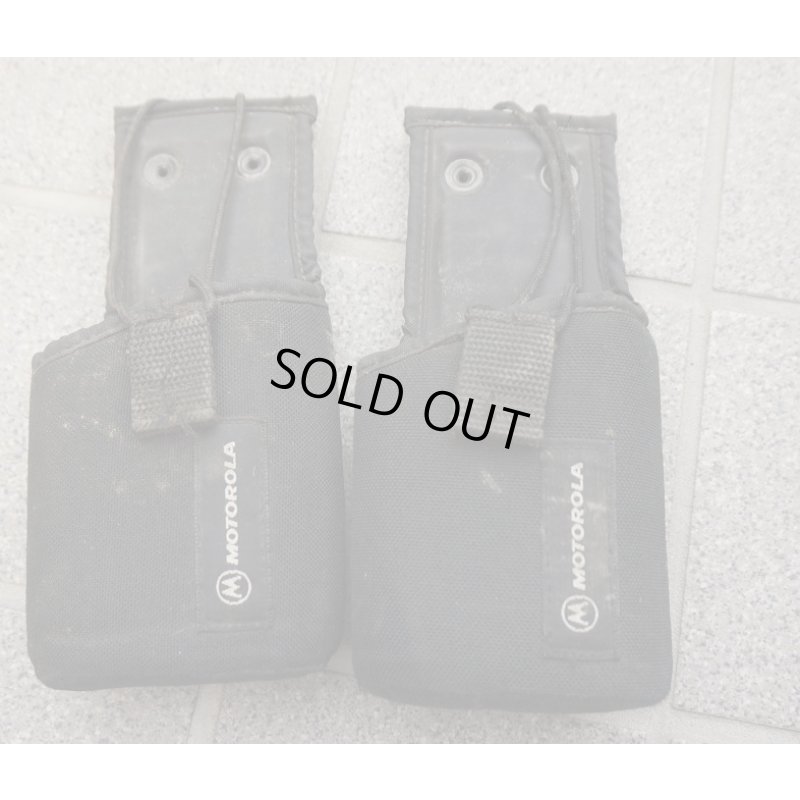 画像3: 米軍放出?米法執行機関放出?モトローラ製ラジオポーチ