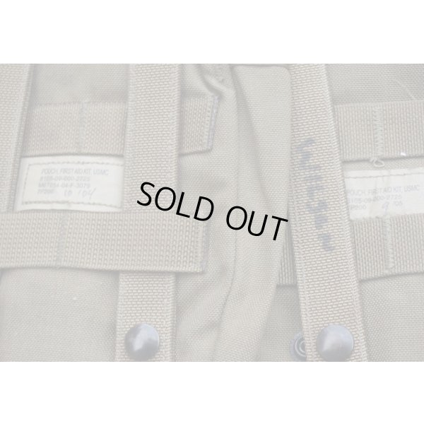 画像3: 米軍アライド米海兵隊用IFAKポーチCB(コヨーテブラウン)黒ファスロット