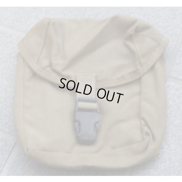 画像1: 米軍アライド米海兵隊用IFAKポーチCB(コヨーテブラウン)黒ファスロット