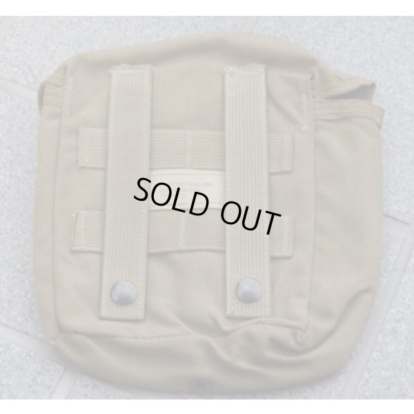 画像2: 米軍アライド米海兵隊用IFAKポーチCB(コヨーテブラウン)黒ファスロット