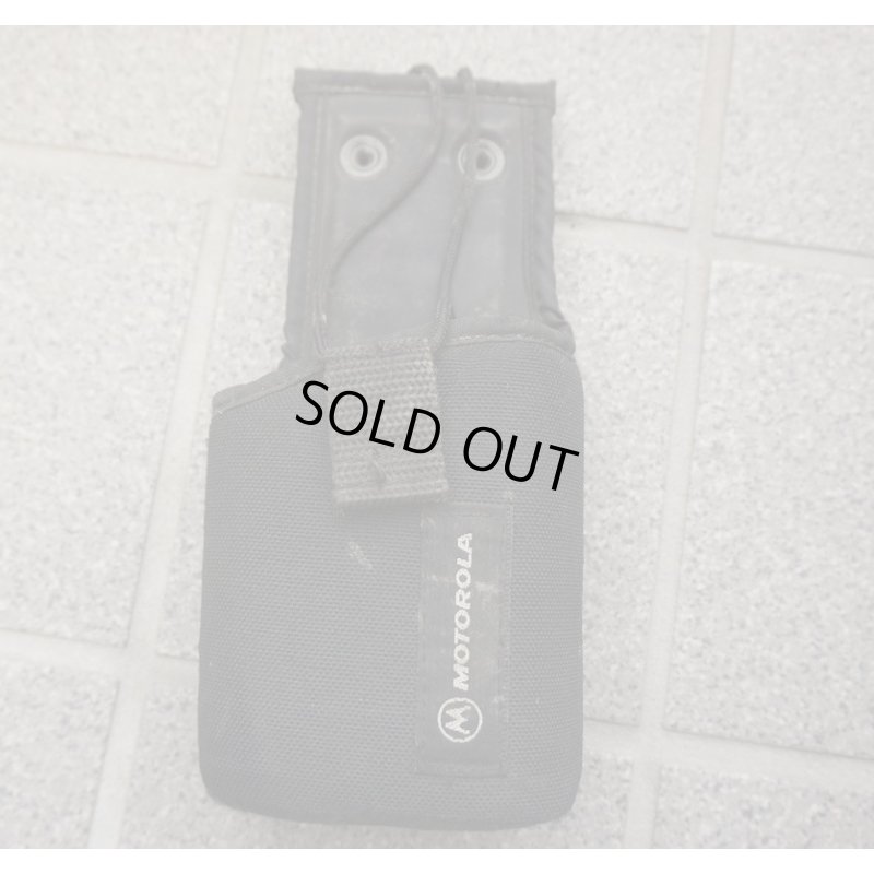 画像1: 米軍放出?米法執行機関放出?モトローラ製ラジオポーチ