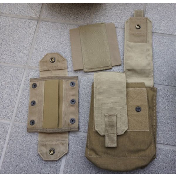 画像3: 米軍イーグルFSBEII 200rd SAWポーチCB(コヨーテブラウン)新品