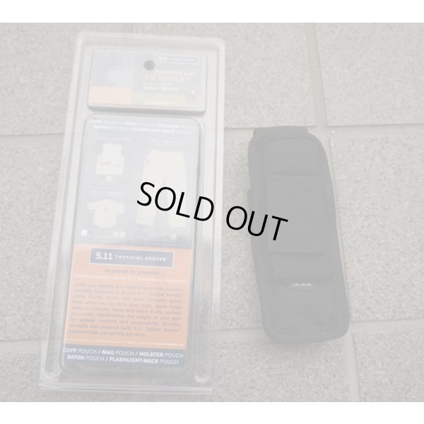 画像2: 5.11フラッシュライトポーチ黒 新品