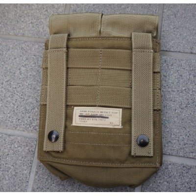 画像2: 米軍イーグルFSBEII 200rd SAWポーチCB(コヨーテブラウン)新品