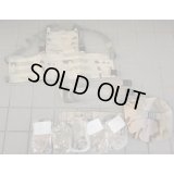 米軍放出FEDERAL COVERS & TEXTILES製RACKベスト ポーチ6個付きセット3Cデザート迷彩ODストラップタイプ新品