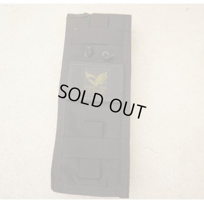 画像2: 米軍放出イーグル デューティラジオポーチ黒 新品