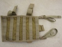 米軍アライドSFLCSレッグパネル カーキ新品