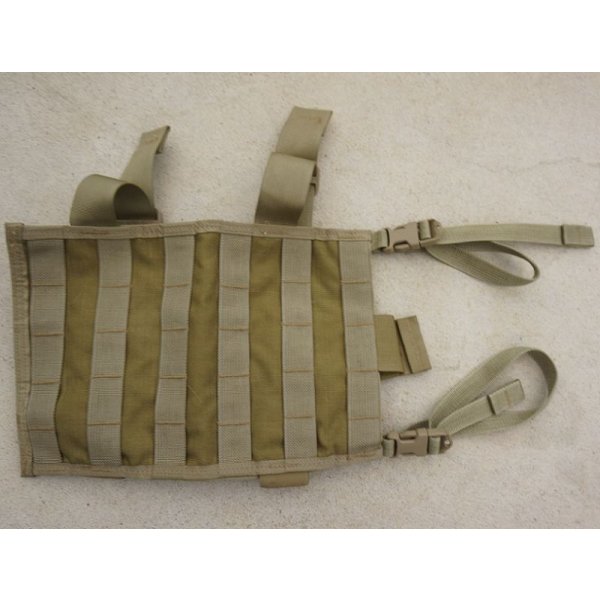 画像1: 米軍アライドSFLCSレッグパネル カーキ新品