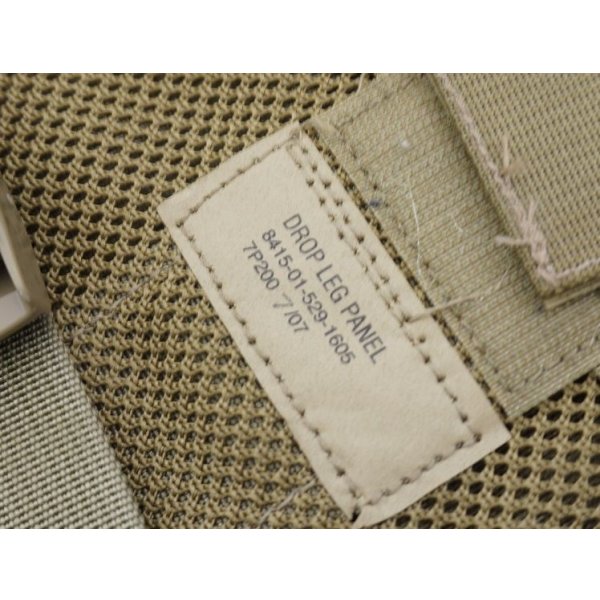 画像3: 米軍アライドSFLCSレッグパネル カーキ新品
