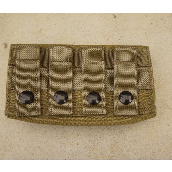 画像2: 米軍イーグルSFLCS 12発用ショットシェルポーチ カーキ新品