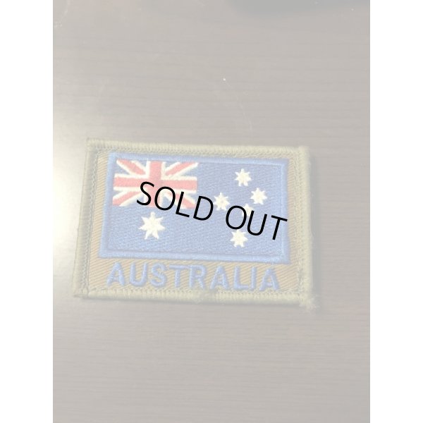 画像1: オーストラリア軍フラッグパッチ ベルクロ付き