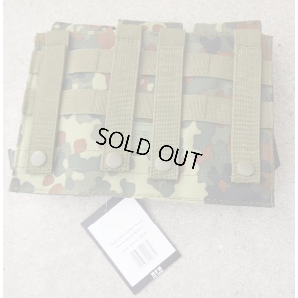 画像2: MFH製トリプルマガジンポーチ ドイツ連邦軍フレクター迷彩(フレック迷彩)新品