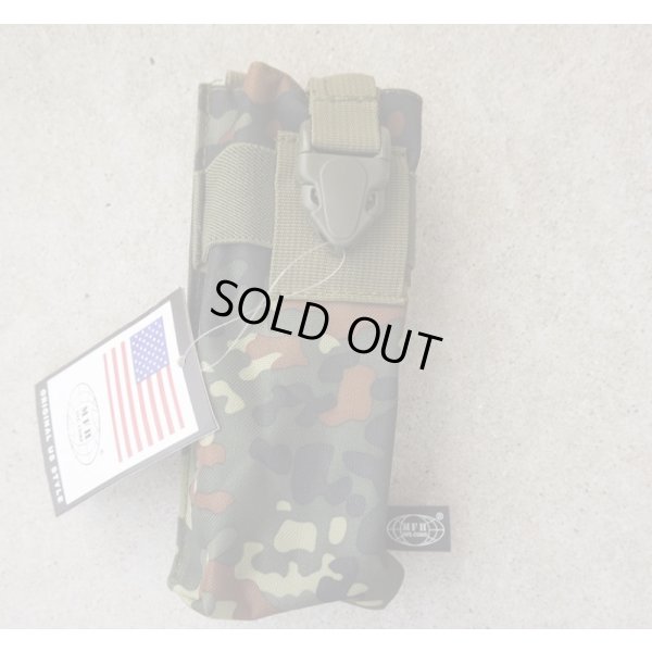 画像1: MFH製ラジオポーチ ドイツ連邦軍フレクター迷彩(フレック迷彩)新品