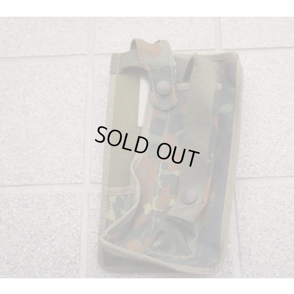 画像1: Mil-tecシステム95 SEM-52ラジオポーチ ドイツ連邦軍(ドイツ軍)フレクター迷彩 新品