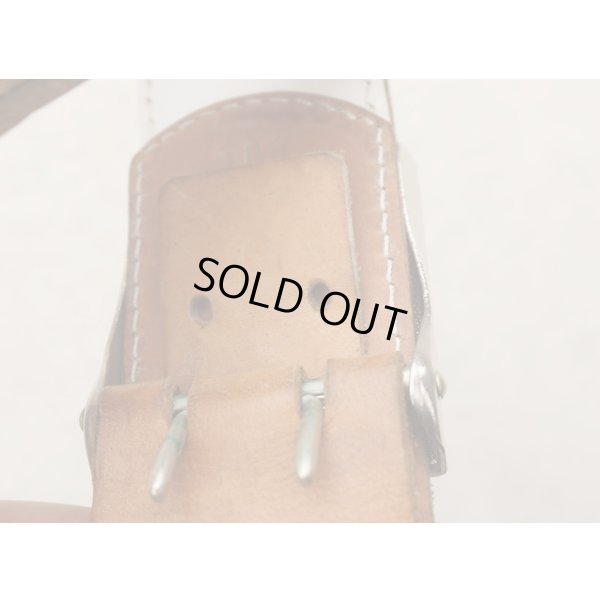 画像5: ドイツ連邦軍(ドイツ軍)FELDJÄGER(憲兵)用革ベルト サイズ100