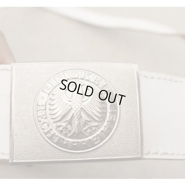 画像4: ドイツ連邦軍(ドイツ軍)FELDJÄGER(憲兵)用革ベルト サイズ100