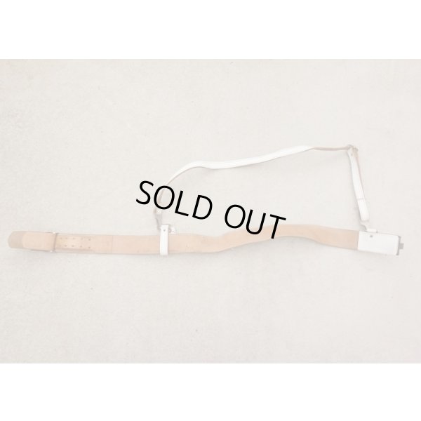 画像3: ドイツ連邦軍(ドイツ軍)FELDJÄGER(憲兵)用革ベルト サイズ100