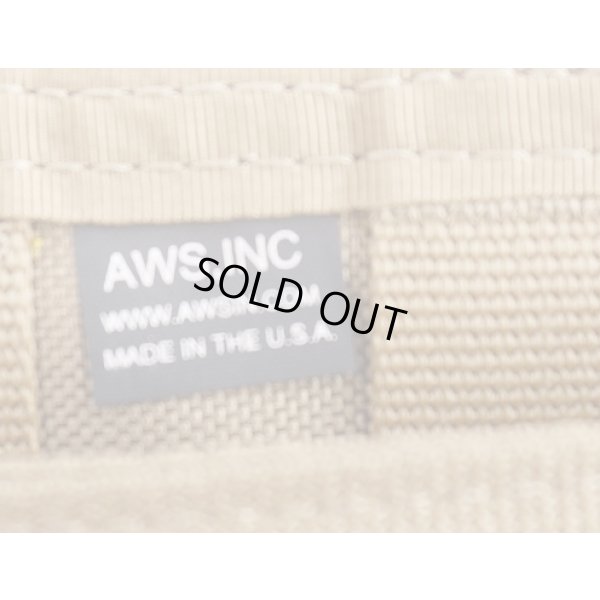 画像3: AWS製フラッシュライトポーチ付きアドミンポーチCB(コヨーテブラウン)新品