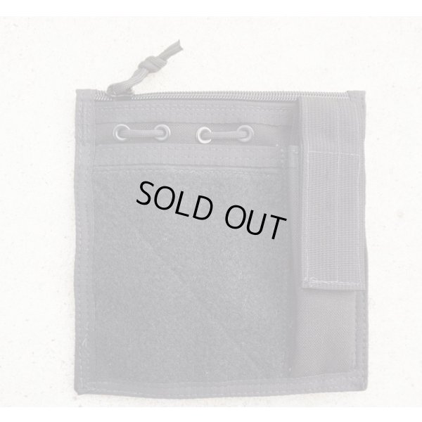 画像1: AWS製フラッシュライトポーチ付きアドミンポーチ黒 新品