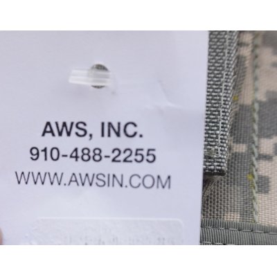 画像4: AWS製トリプルマガジンポーチUCP迷彩(ACU迷彩)新品