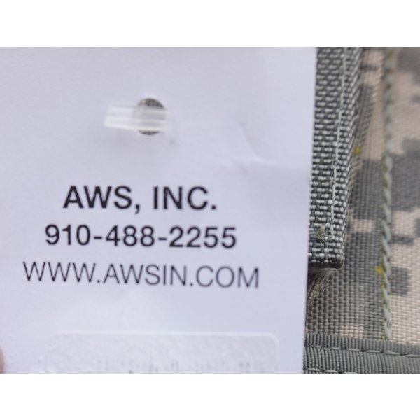画像4: AWS製トリプルマガジンポーチUCP迷彩(ACU迷彩)新品