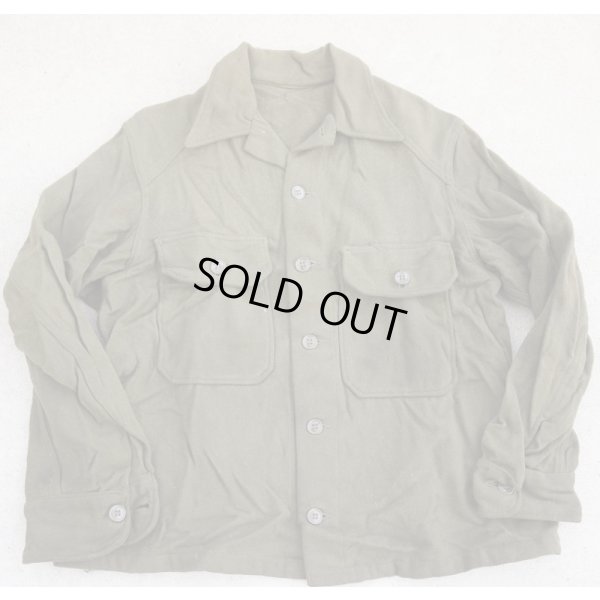 画像1: 米軍M1951ウールシャツ初期型