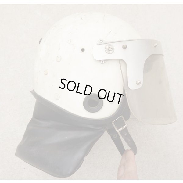 画像2: 西ドイツ(ドイツ連邦)警察P14ライオットヘルメットMEDIUM寸