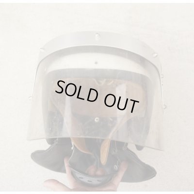 画像3: 西ドイツ(ドイツ連邦)警察P14ライオットヘルメットMEDIUM寸