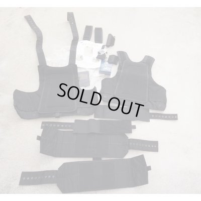 画像5: ベルギー警察特殊部隊用?イーグルLAND (MC) CIRASボディアーマーSMALL黒 新品