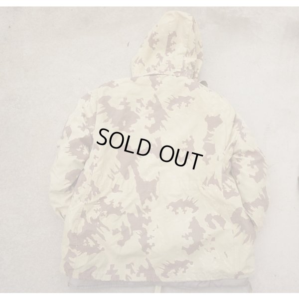 画像2: リトアニア軍M05砂漠迷彩フィールドパーカー フード・ライナー付き