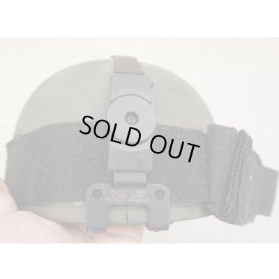 画像7: 米軍放出アーマー ソース製MICH-2001型ヘルメットLARGEウィルコックスL2G04マウント付き