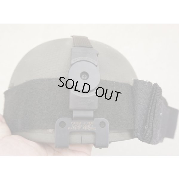 画像7: 米軍放出アーマー ソース製MICH-2001型ヘルメットLARGEウィルコックスL2G04マウント付き