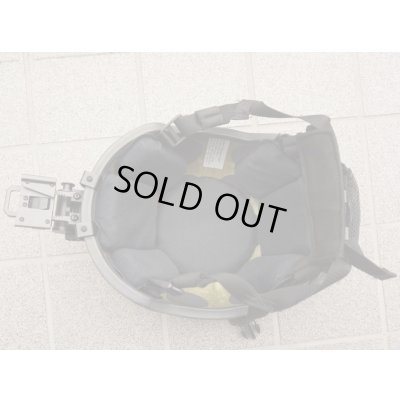 画像5: 米軍放出アーマー ソース製MICH-2001型ヘルメットLARGEウィルコックスL2G04マウント付き