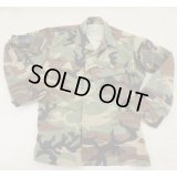 米軍放出カスタム ウッドランド迷彩BDUジャケットSMALL-SHORT
