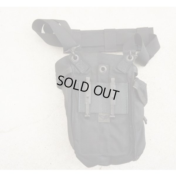 画像2: 米軍放出イーグル アリスクリップ式ユーティリティポーチ黒 新品