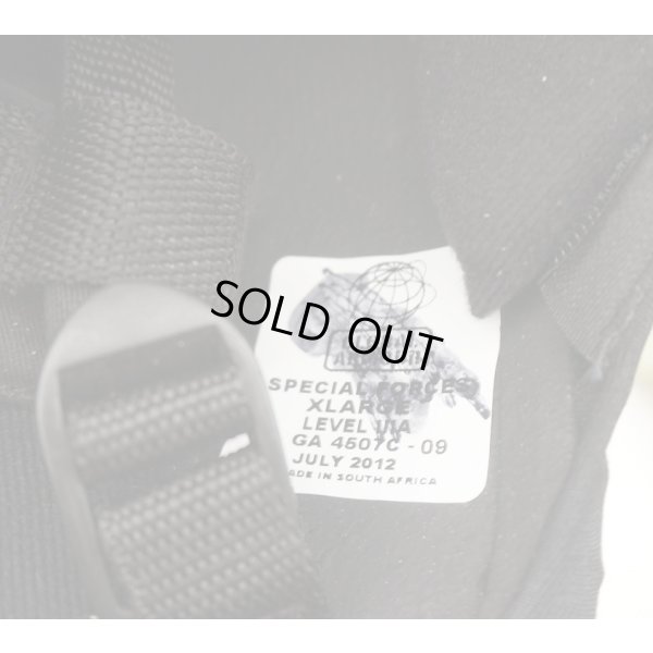 画像5: 英警察放出グローバルアーマー製MICH-2001型ヘルメット黒X-Largeヘルメットカバー・ヘルメットバンド付き