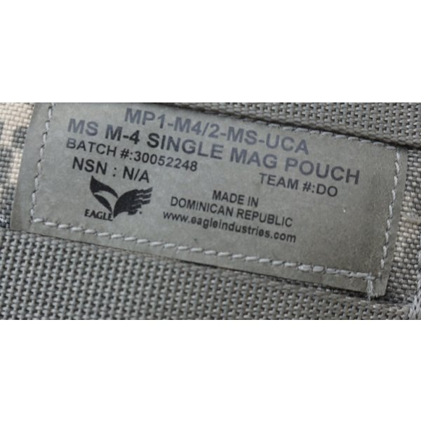 画像3: イーグル シングルマガジンポーチUCP迷彩（ACU迷彩）新品