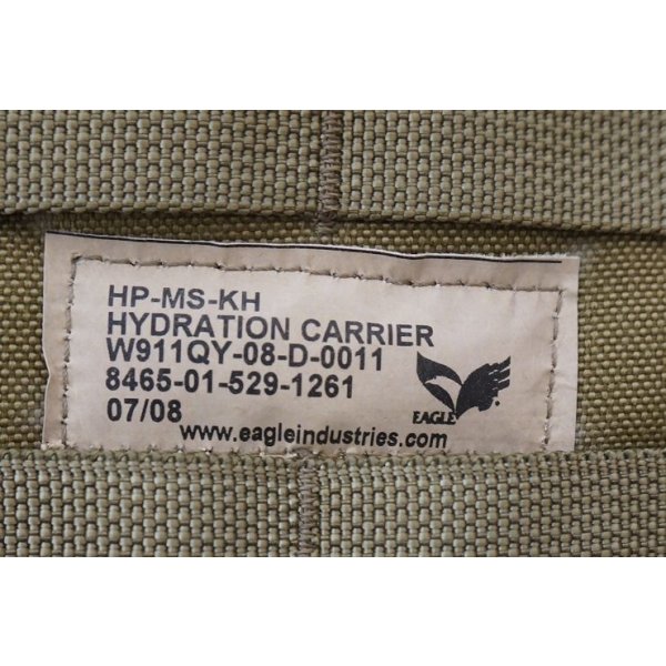 画像3: 米軍イーグルSFLCSハイドレーションポーチ カーキ新品