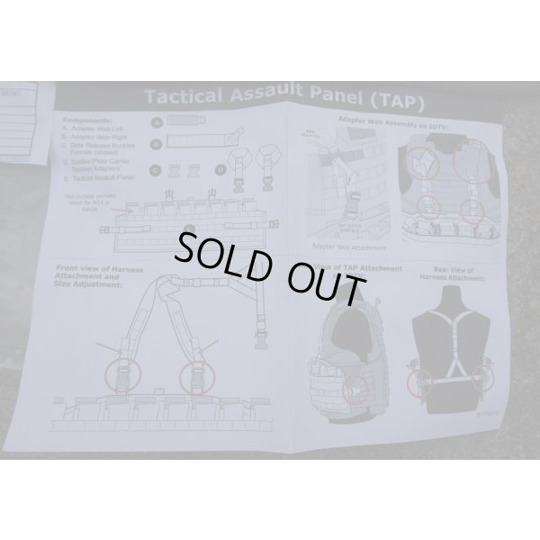 画像4: 米軍MOLLEII TAP(タクティカルアサルトパネル)UCP迷彩(ACU迷彩)新品