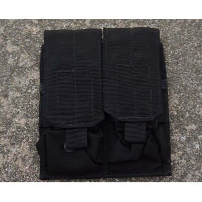画像1: イーグル ダブルマガジンポーチ黒 新品